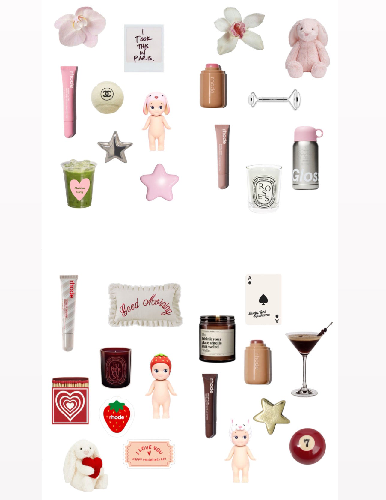 The stickers set