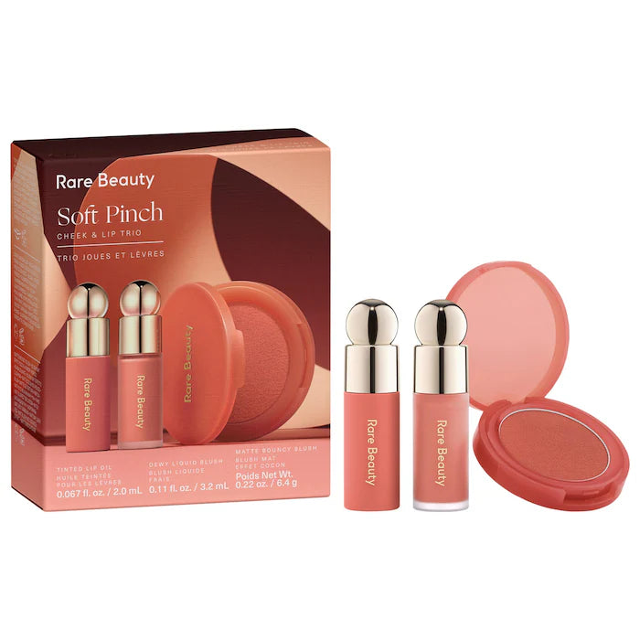 Rare Beauty by Selena Gomez
Soft Pinch Cheek & Lip Trio Makeup Gift Set