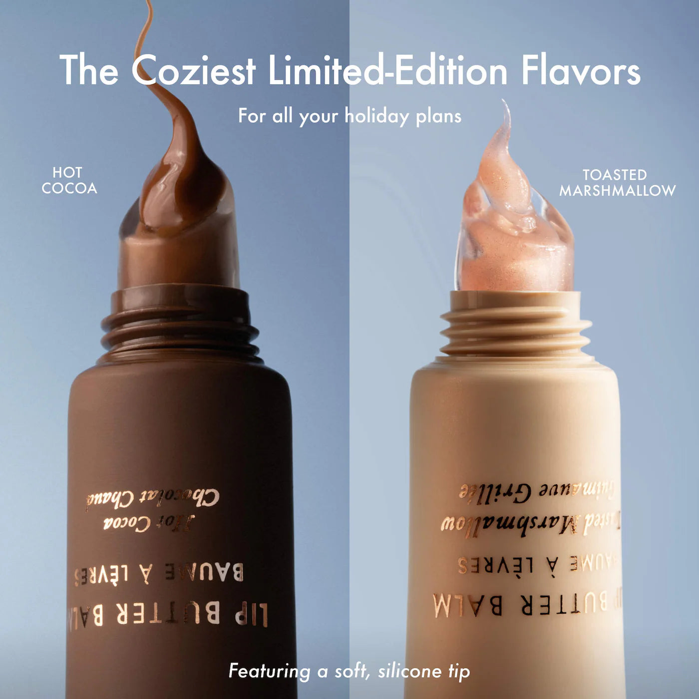 Summer Fridays
The Holiday Trio Set with Lip Butter Balm in Hot Cocoa & Toasted Marshmallow