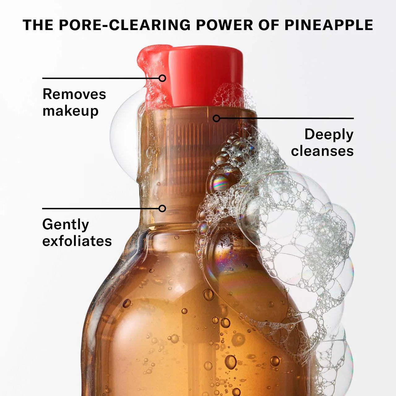 Josie Maran Pineapple Enzyme Exfoliating + Brightening Foaming Gel Cleanser with AHAs (pre-order)
