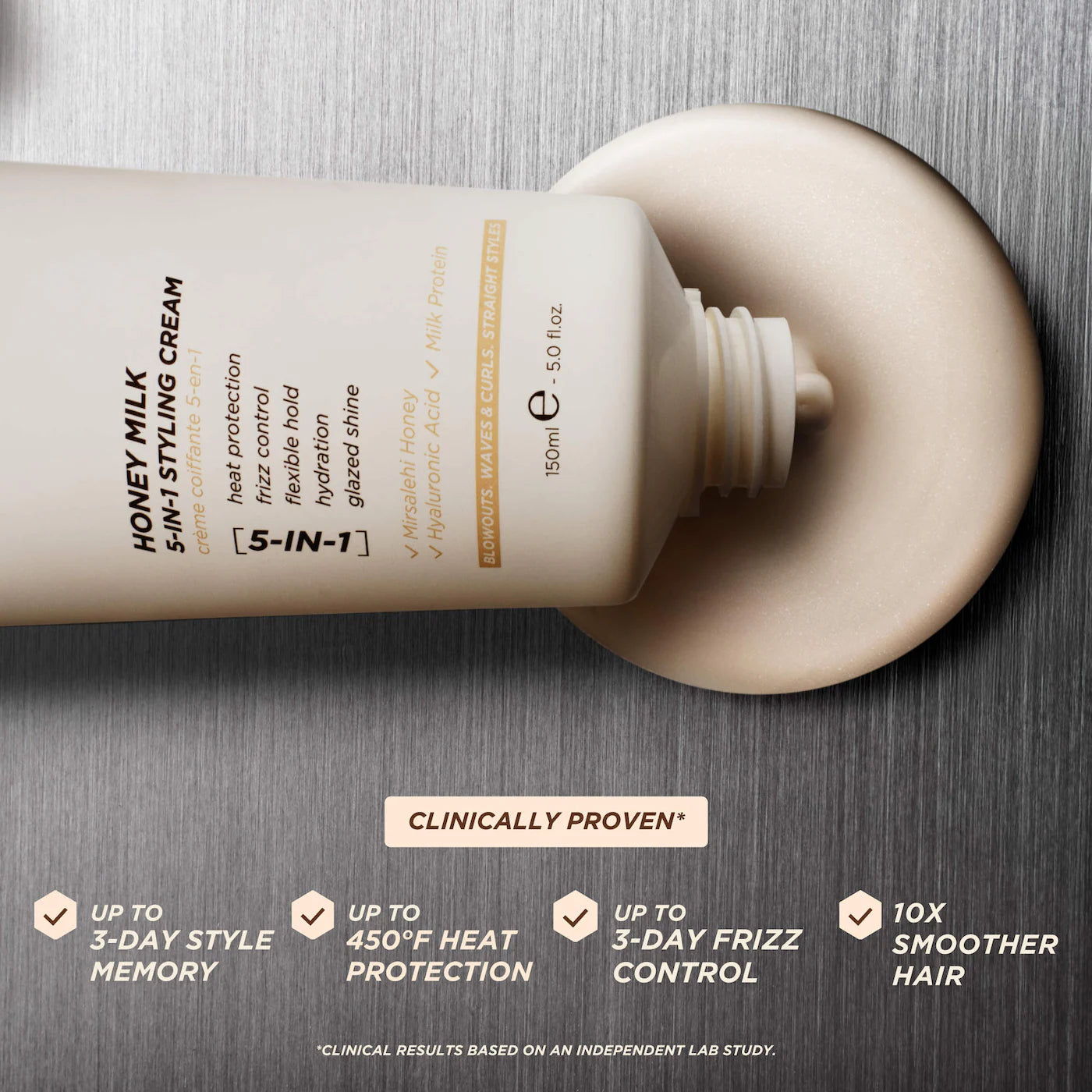 Gisou
Honey Milk 5-in-1 Styling Cream (pre-order)