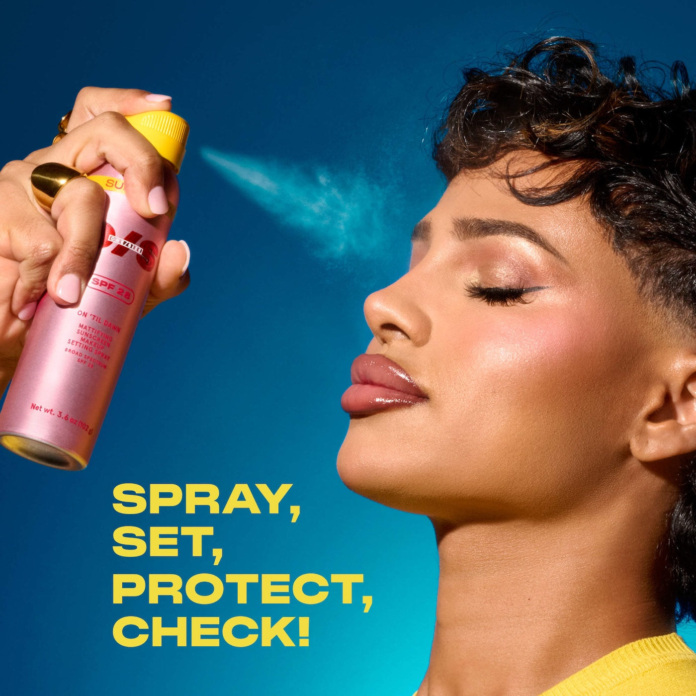 ONE/SIZE Sunscreen Makeup Setting Spray SPF 28 (pre-order)