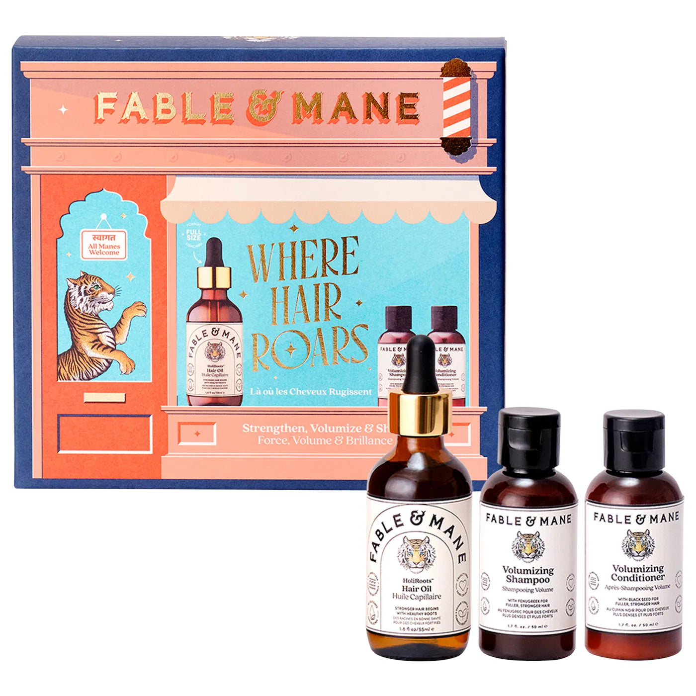 Fable & Mane
Where Hair Roars – Strength & Volume Gift Set