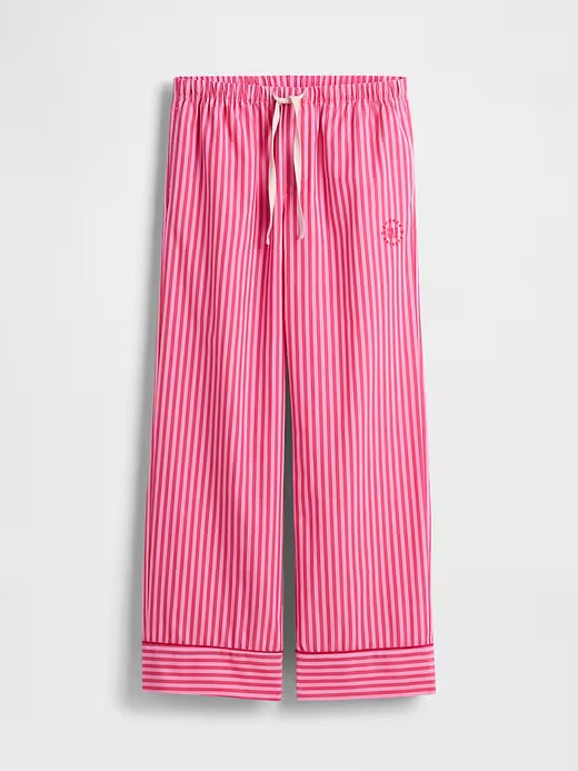 Gap × Summer Fridays Relaxed Poplin Stripe PJ Pant