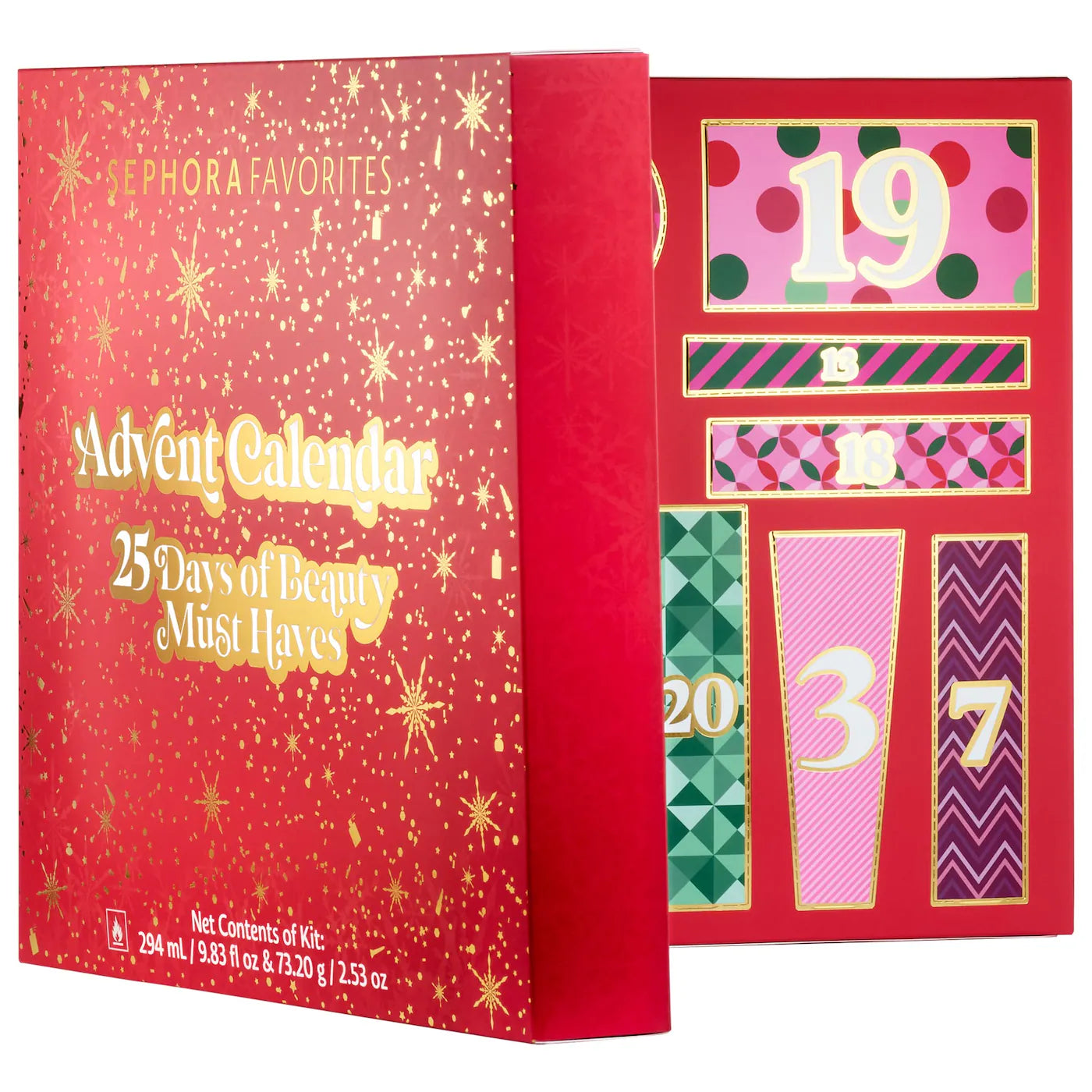 Sephora Favorites
25 Days of Beauty Must Haves Advent Calendar