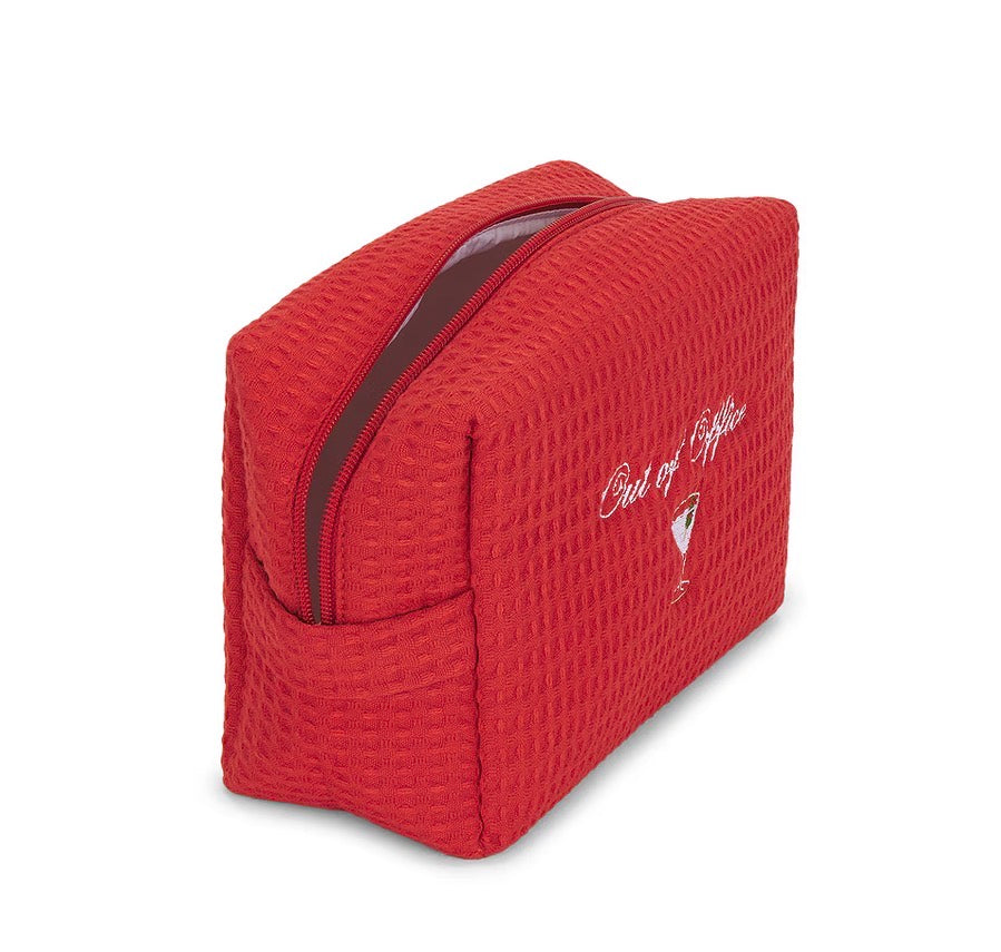 Out Of Office Martini Waffle Pouch