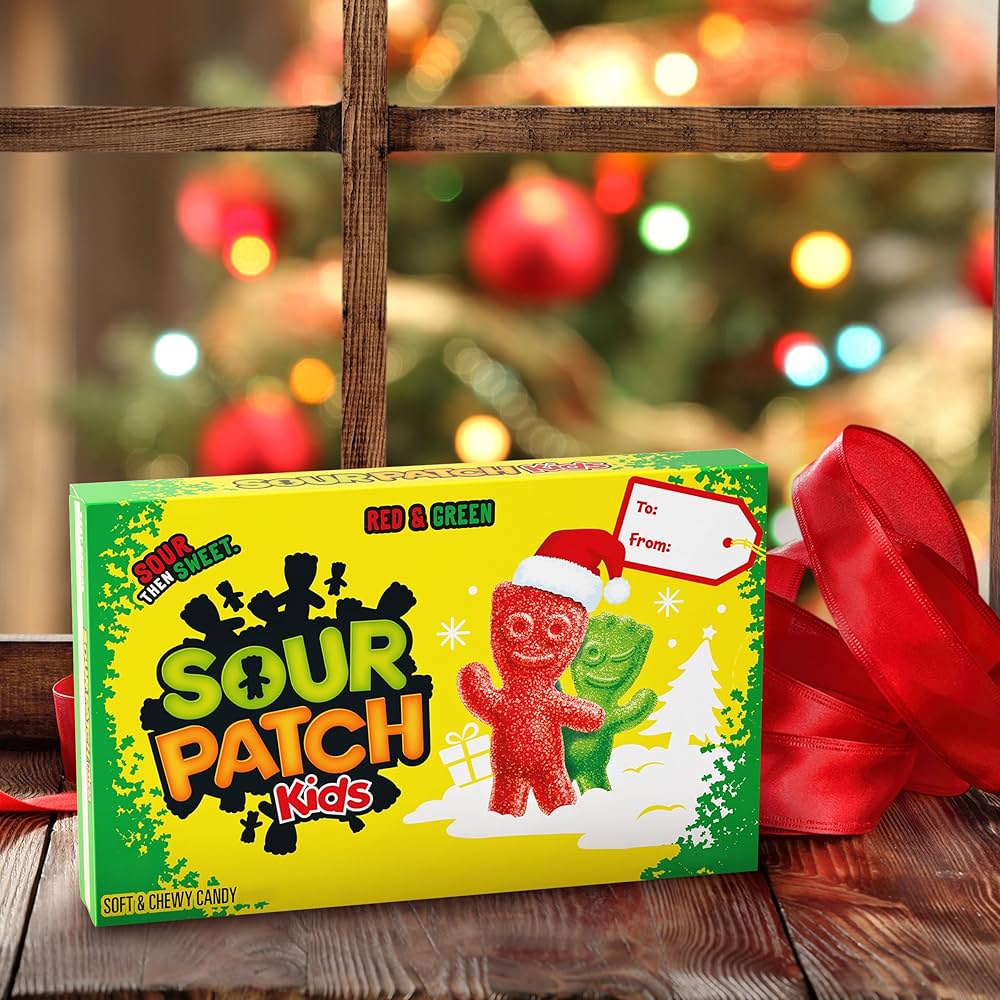 Sour Patch Kids christmas holiday gummy