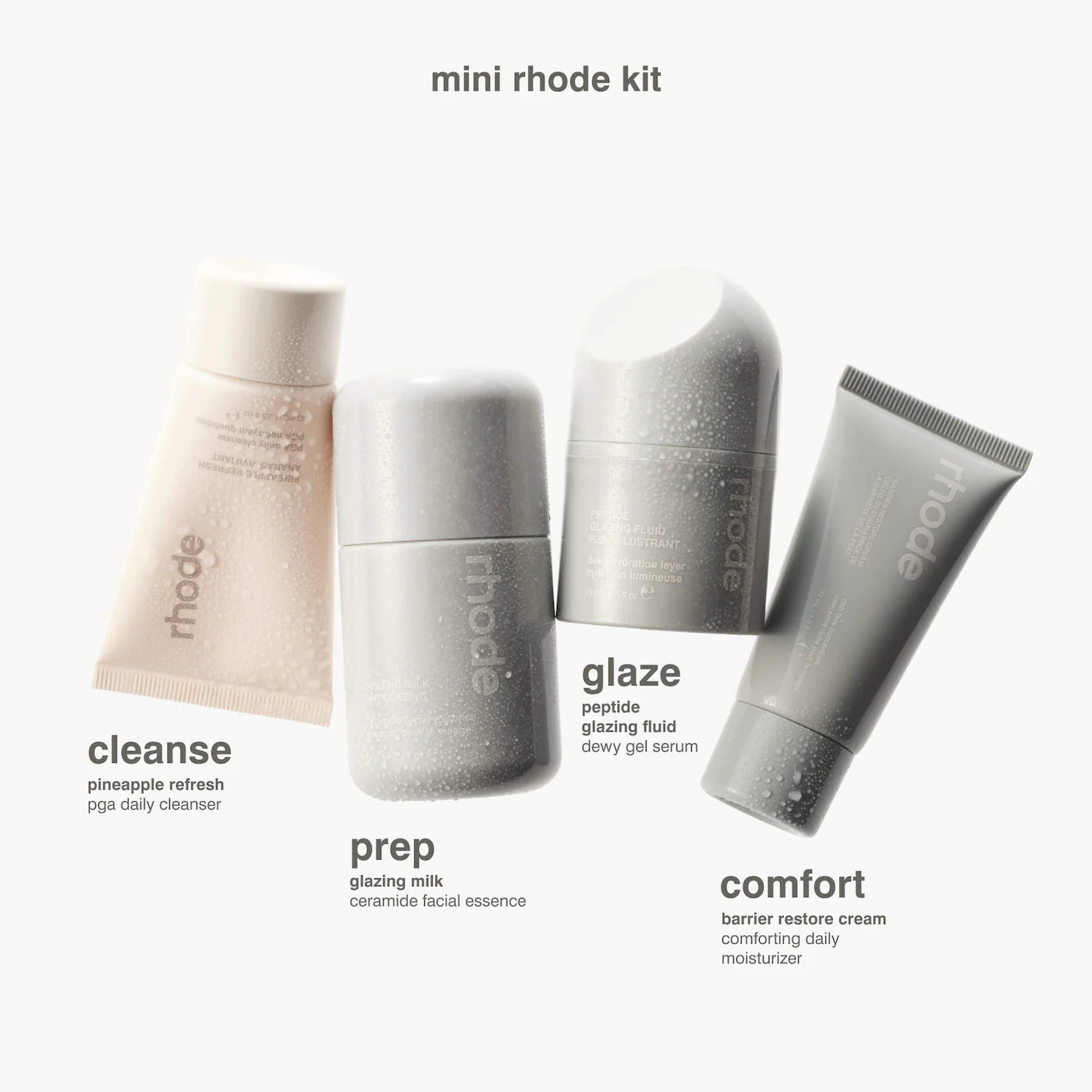 rhode
Mini Rhode Kit Glazed Skincare Essentials