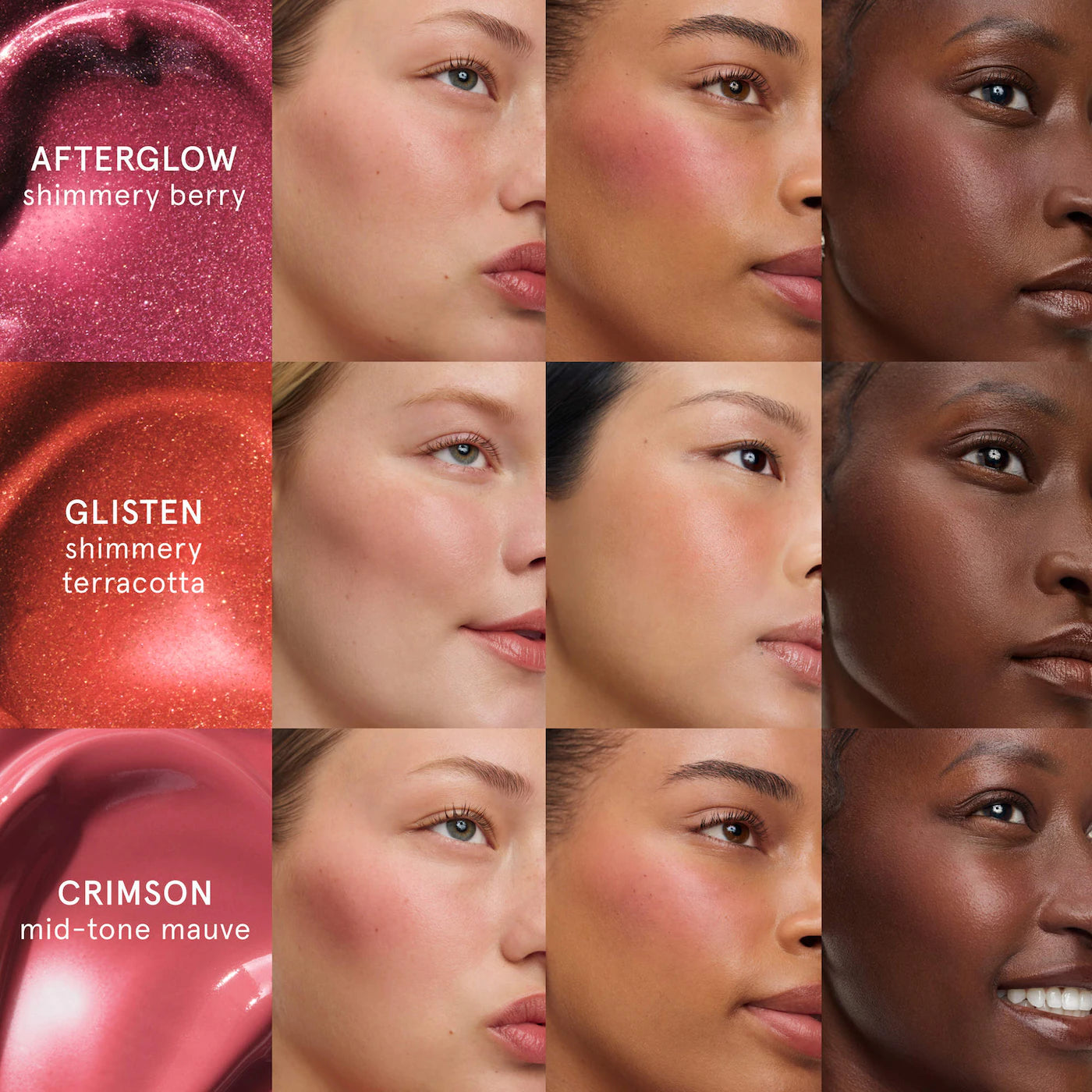 Glossier
Mini Cloud Paint Blush Trio