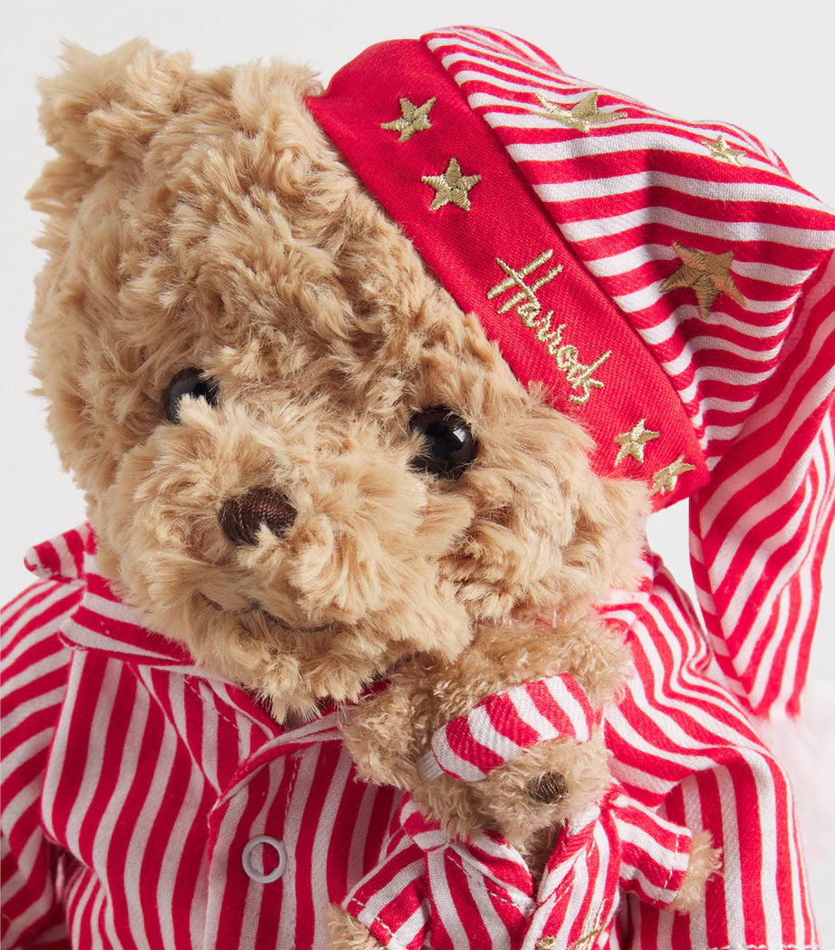 HARRODS Multi Christmas Bedtime Bear