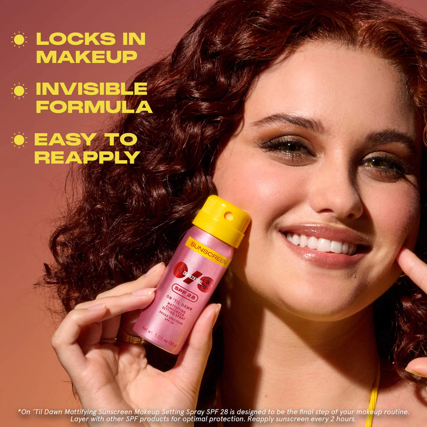 ONE/SIZE Sunscreen Makeup Setting Spray SPF 28 (pre-order)