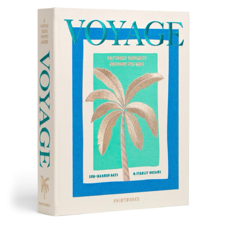 PRINTWORKS
Voyage Embroidered Photo Album