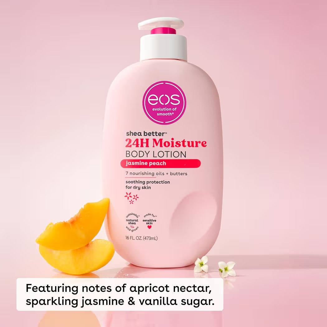 eos Body Lotion (Jasmine Peach)