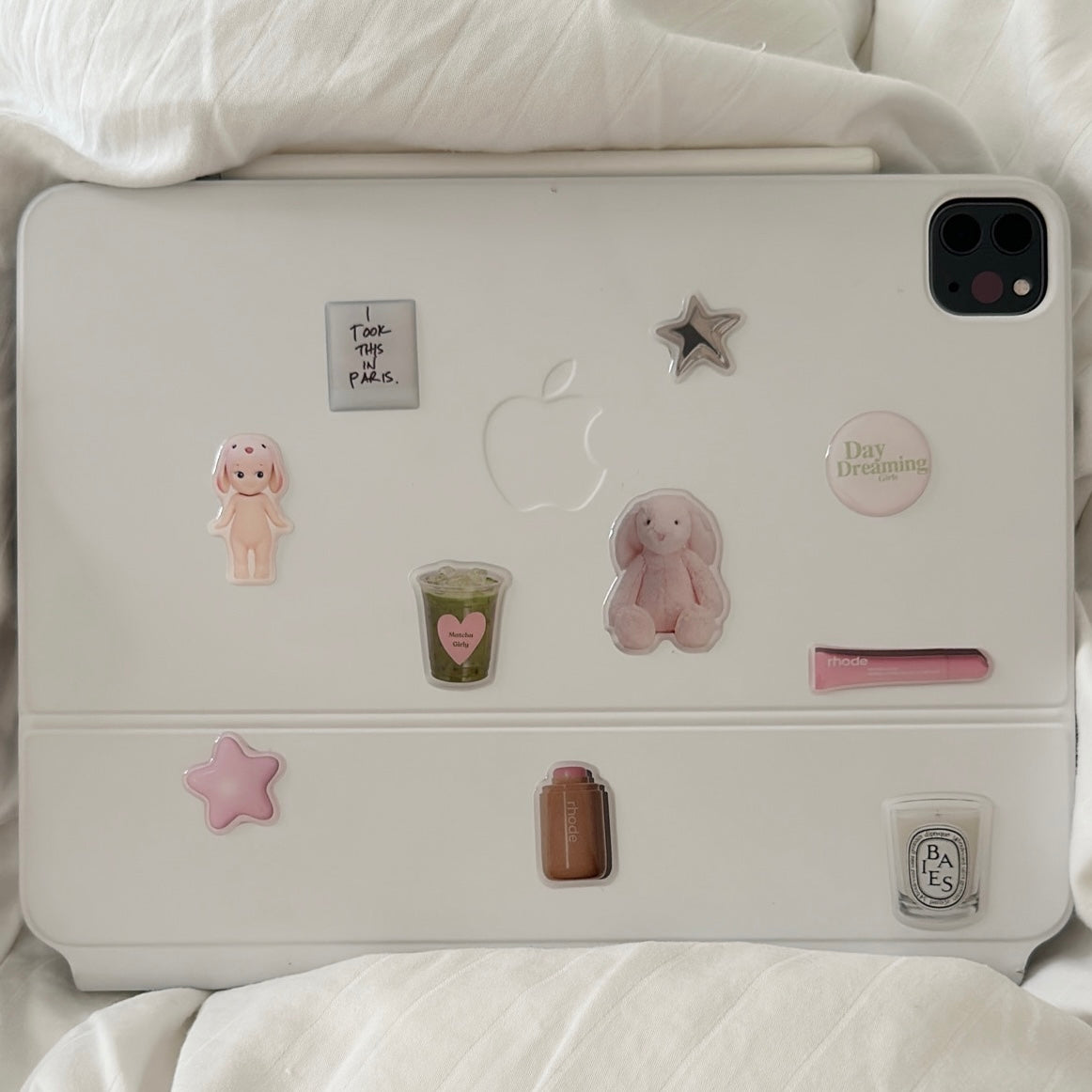 3D day dreaming girls stickers #2