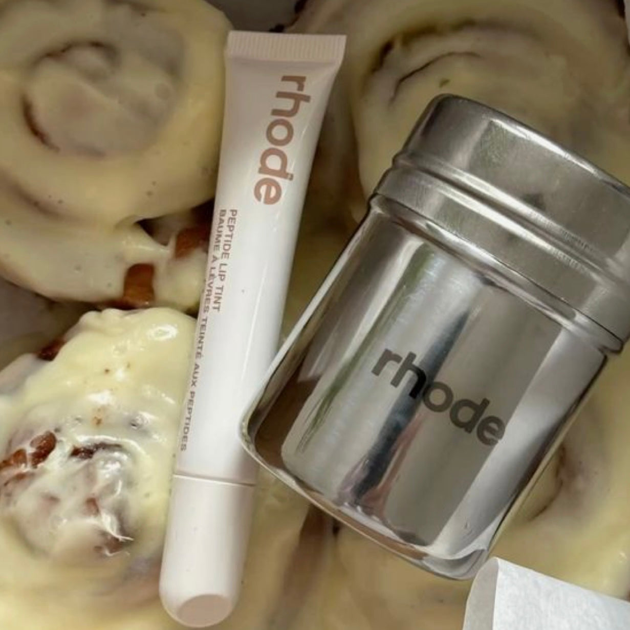 the limited addition lip tint - Cinnamon Roll