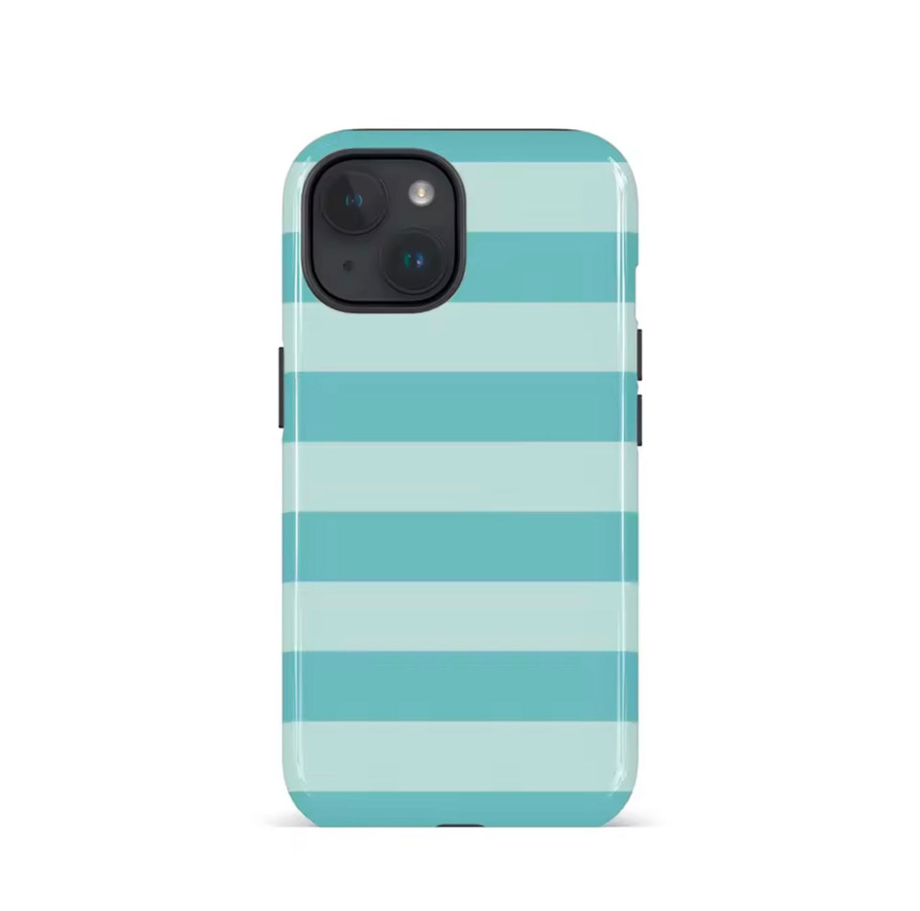 sky blue stripes Phone case