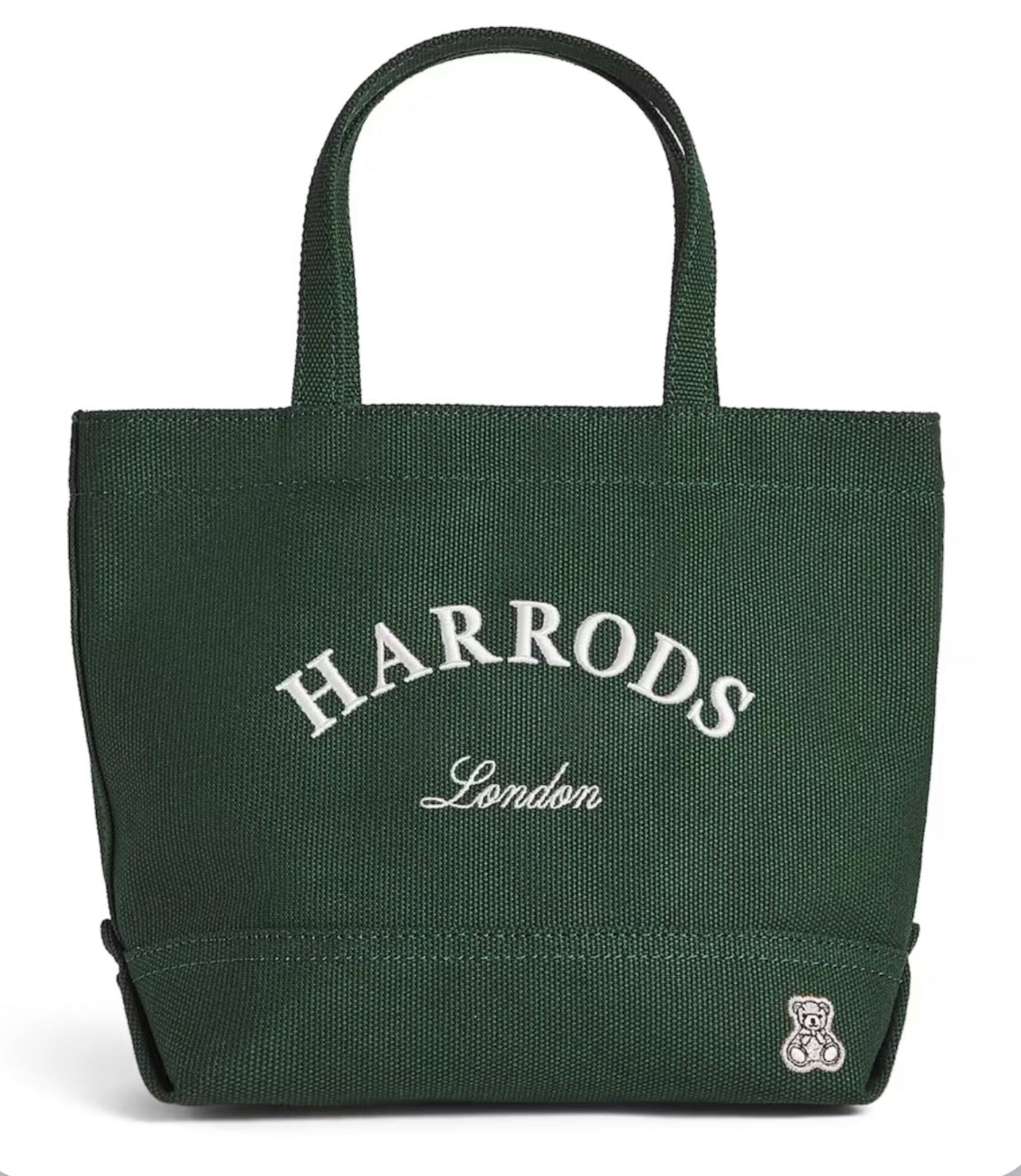 HARRODS
Small Cotton Embroidered Logo Tote Bag