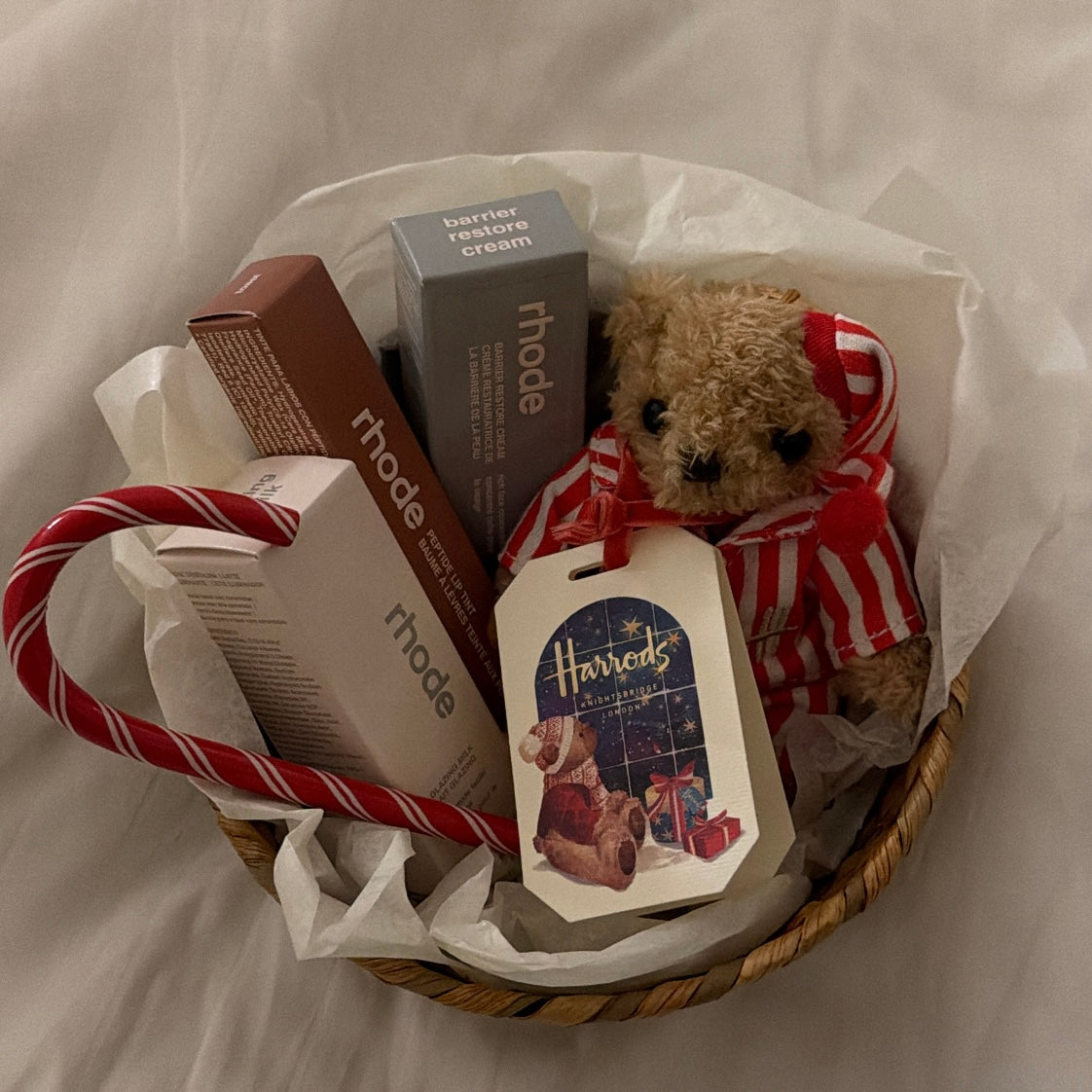 Harrods Bear Basket