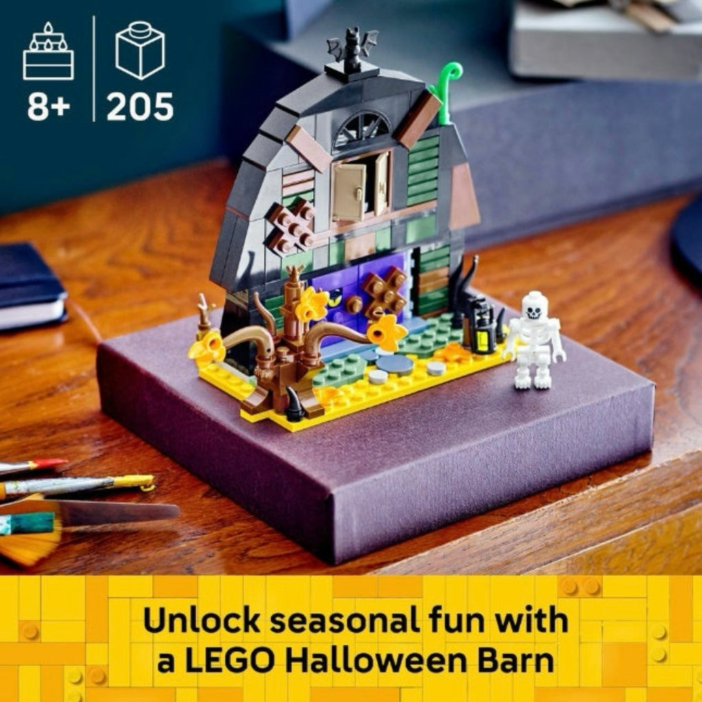 lego Iconic Halloween Barn 40721 (205) Pieces