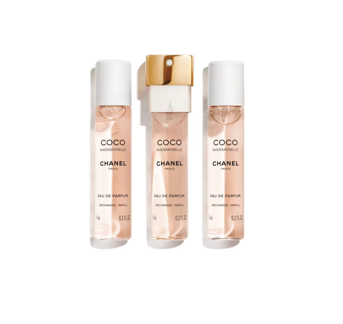 COCO MADEMOISELLE
TWIST AND SPRAY REFILL SET – EAU DE PARFUM