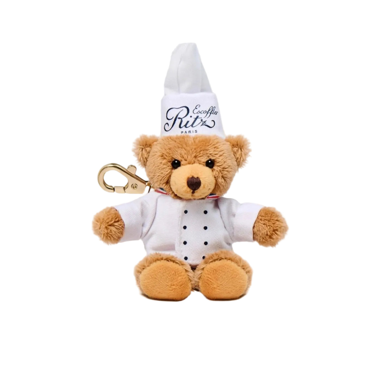 Teddy bear chef key ring