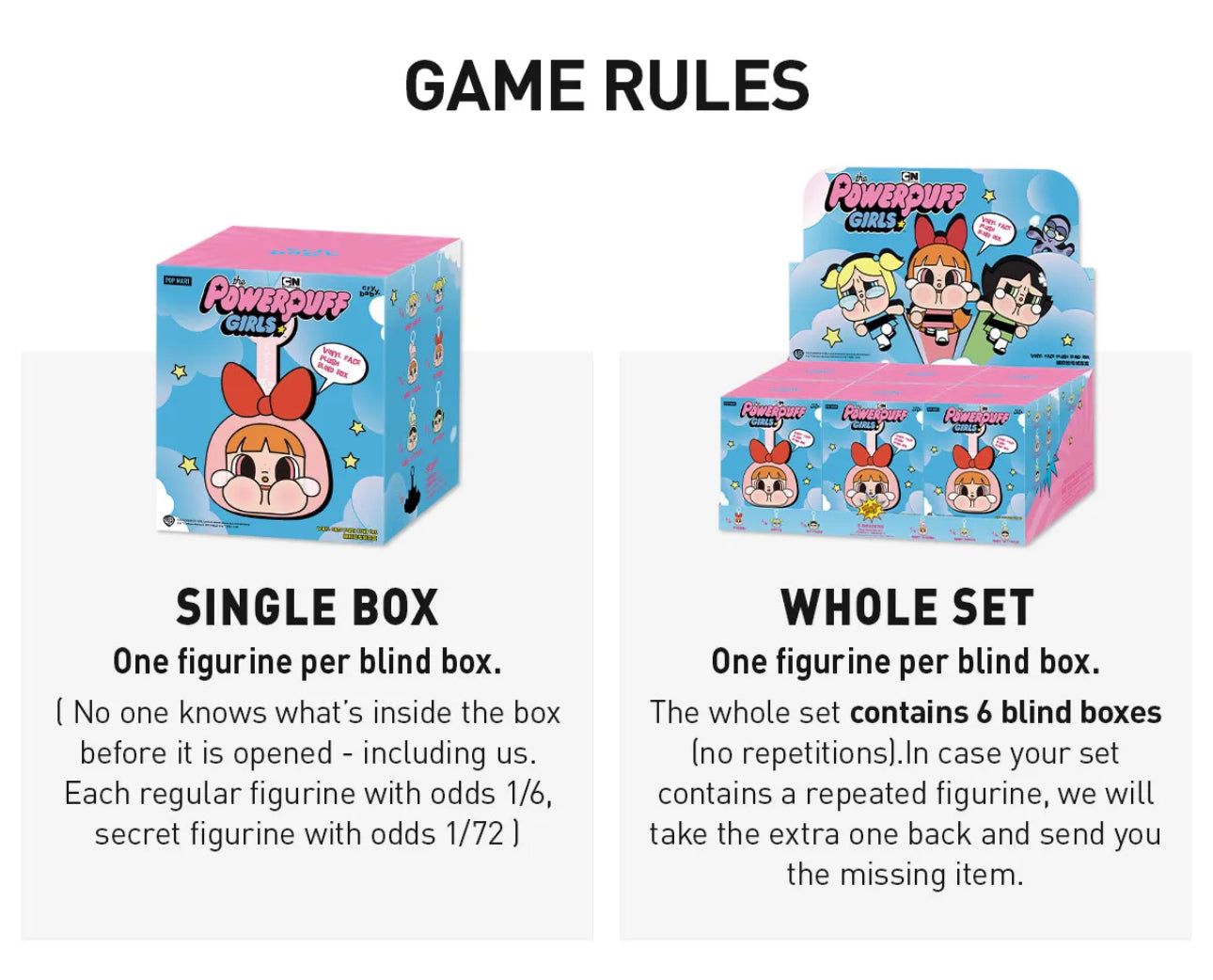 CRYBABY × Powerpuff Girls Series-Vinyl Face Plush Blind Box