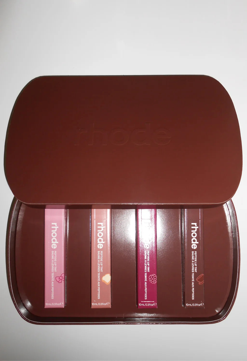 the scented peptide lip tint set