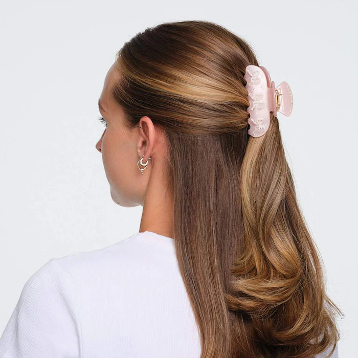 Emi Jay Sweetheart Hair Claw Clip in Pink Pixie