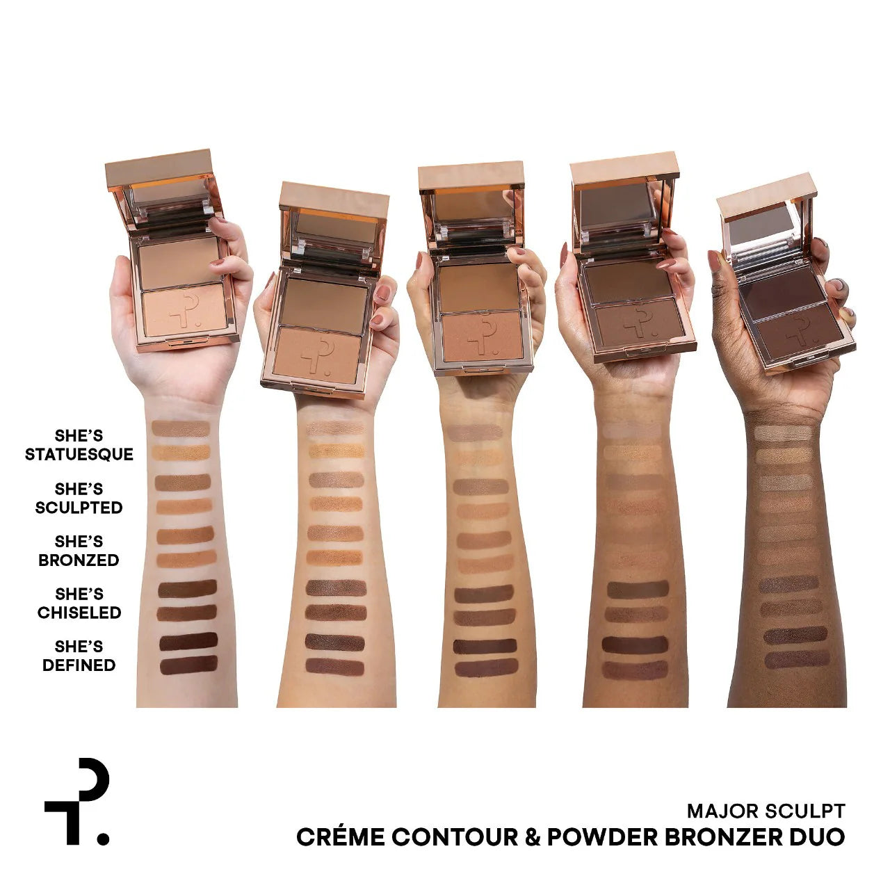 PATRICK TA
Crème Contour & Powder Bronzer Duo (pre-order)