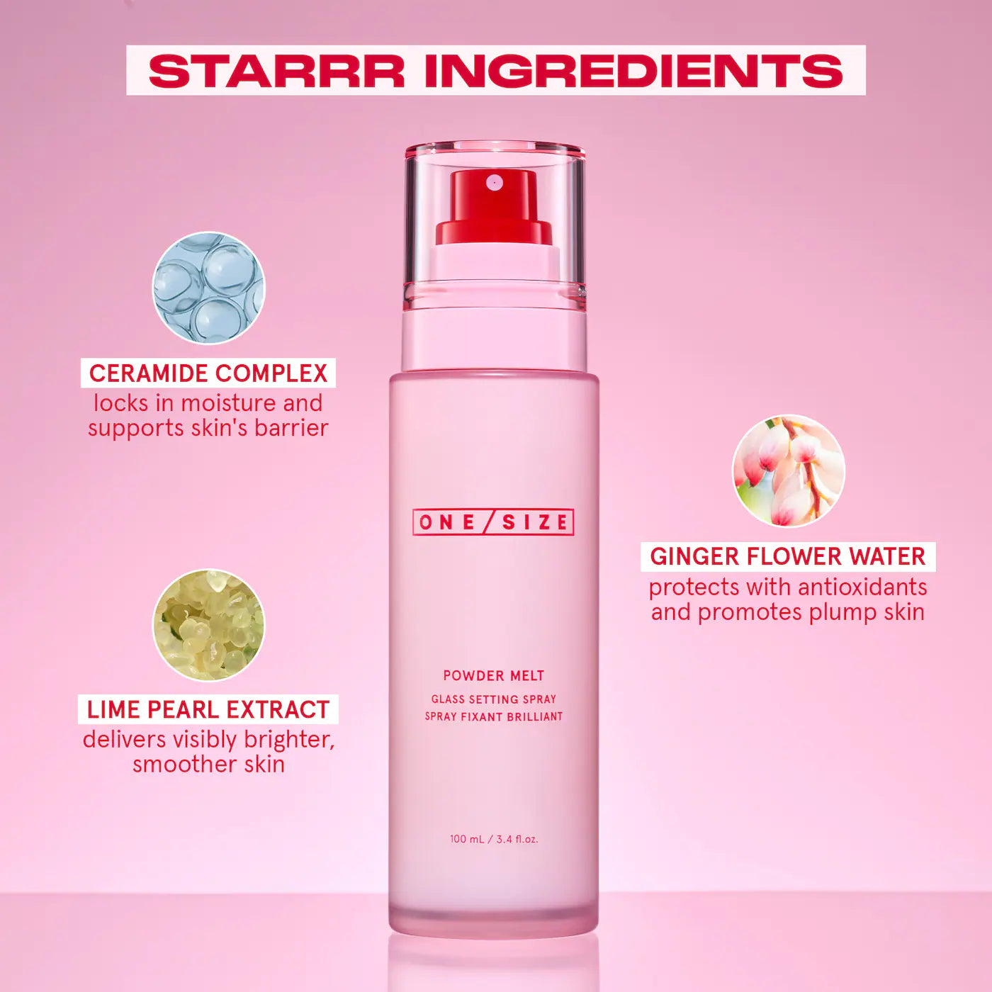 ONE/SIZE Powder Melt Glass Setting Spray (pre-order)