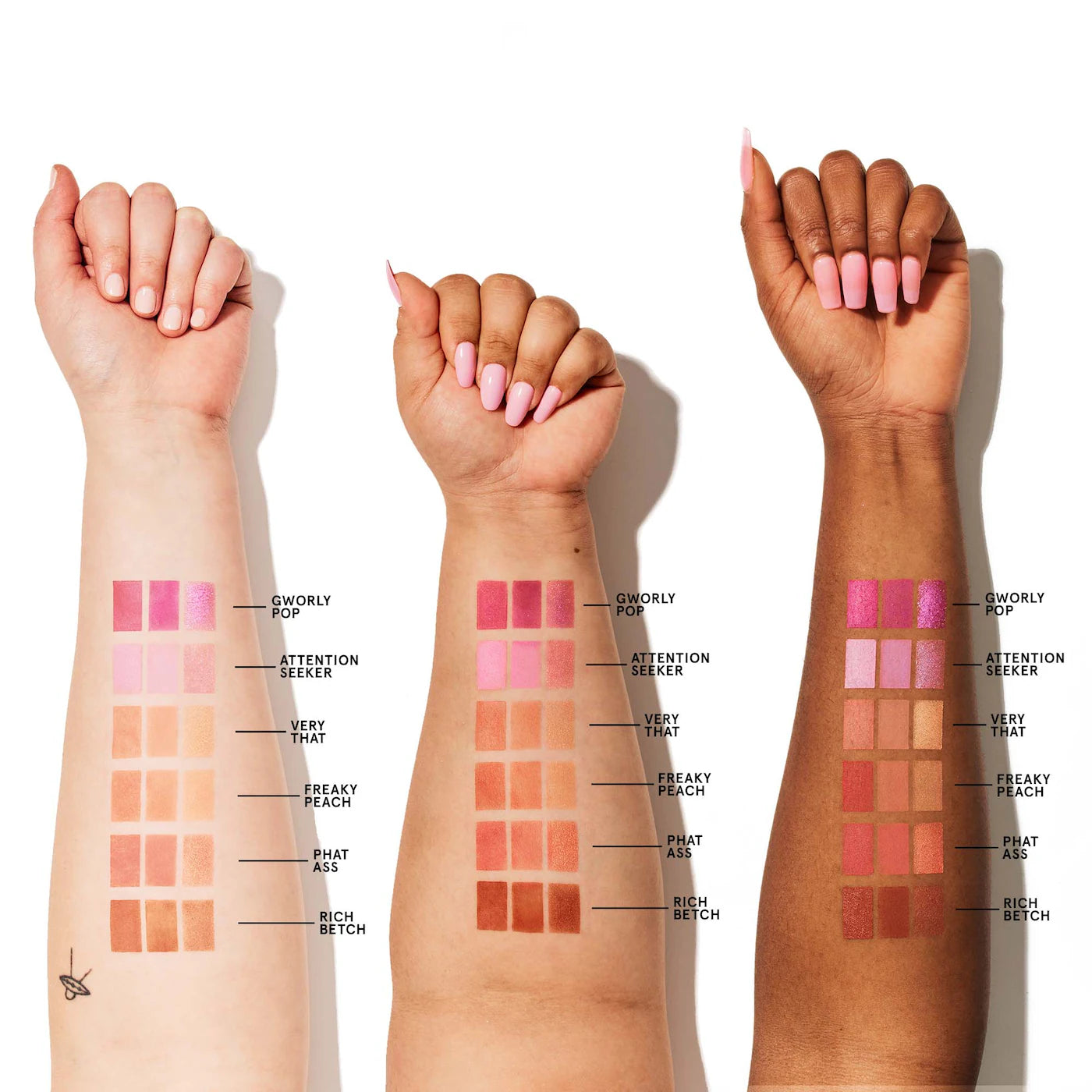 Cheek Clapper 3D Blush Trio Palette (pre-order)