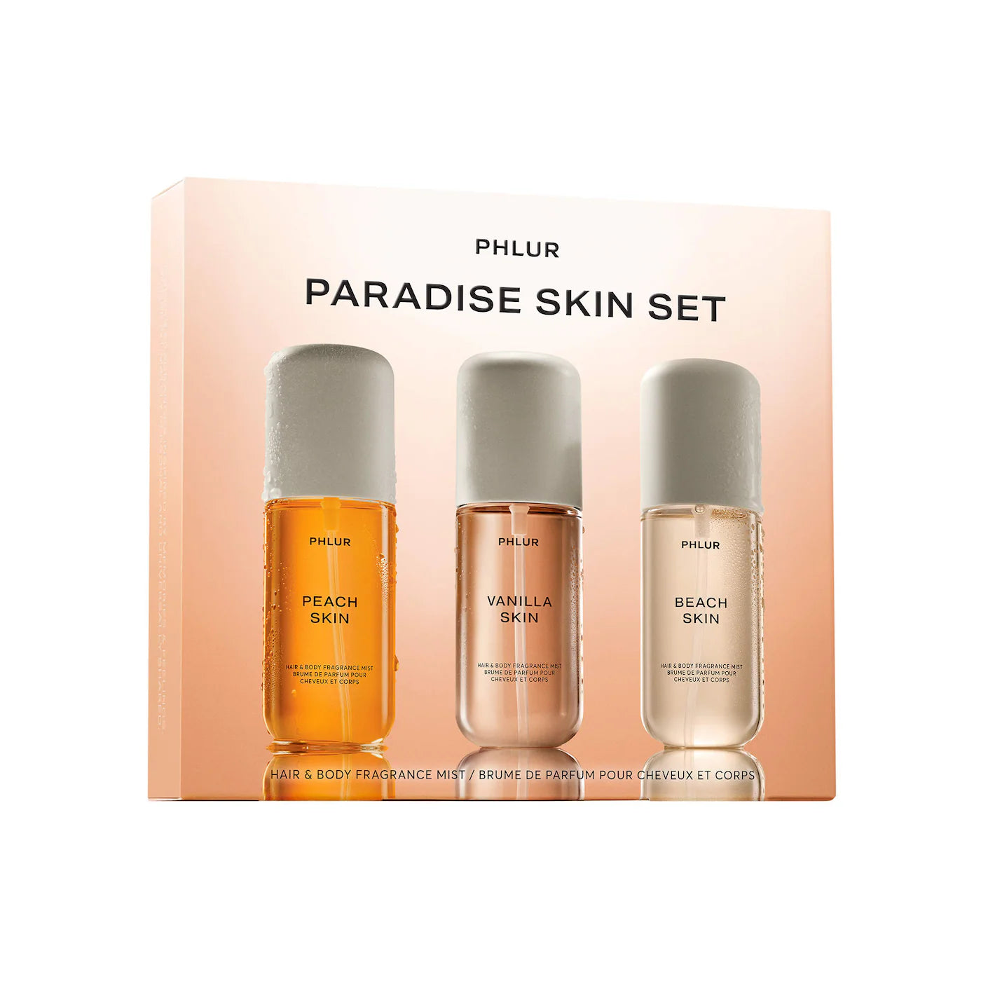PHLUR
Paradise Skin Hair and Body Fragrance Mist Set (pre-order)