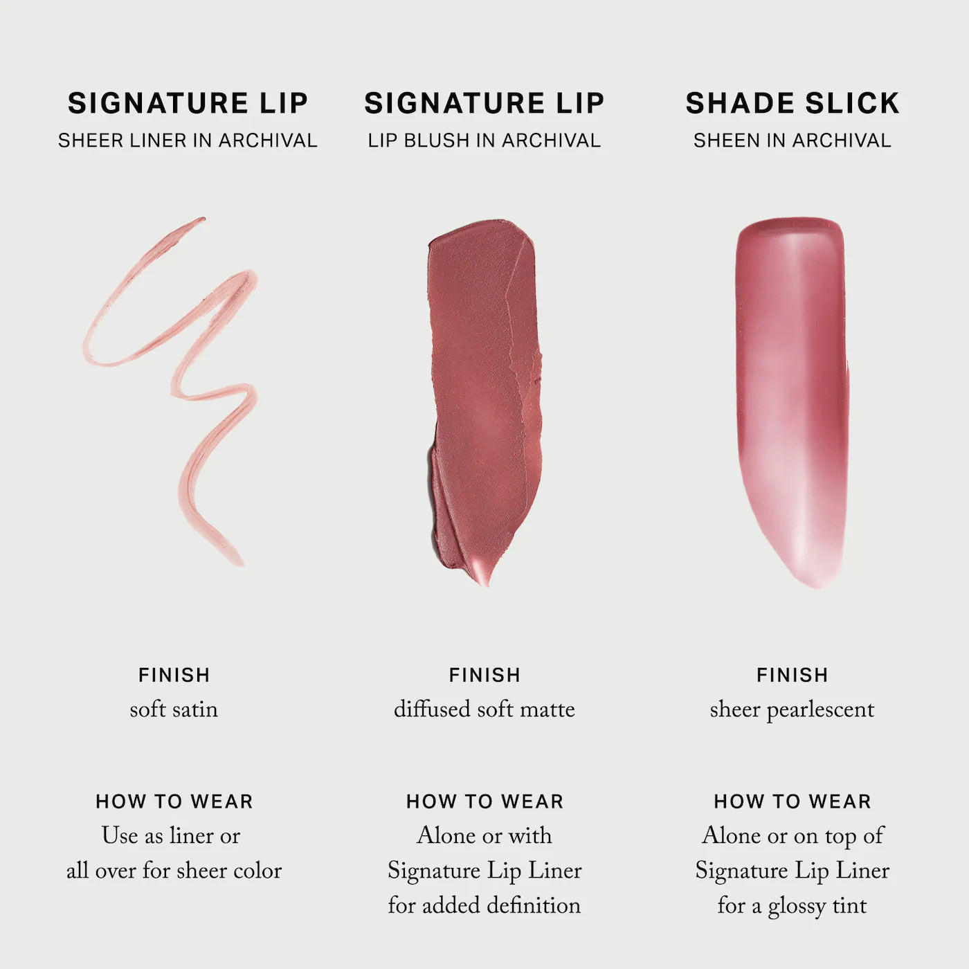MERIT The Archival Lip Essentials Gift Set (pre-order)