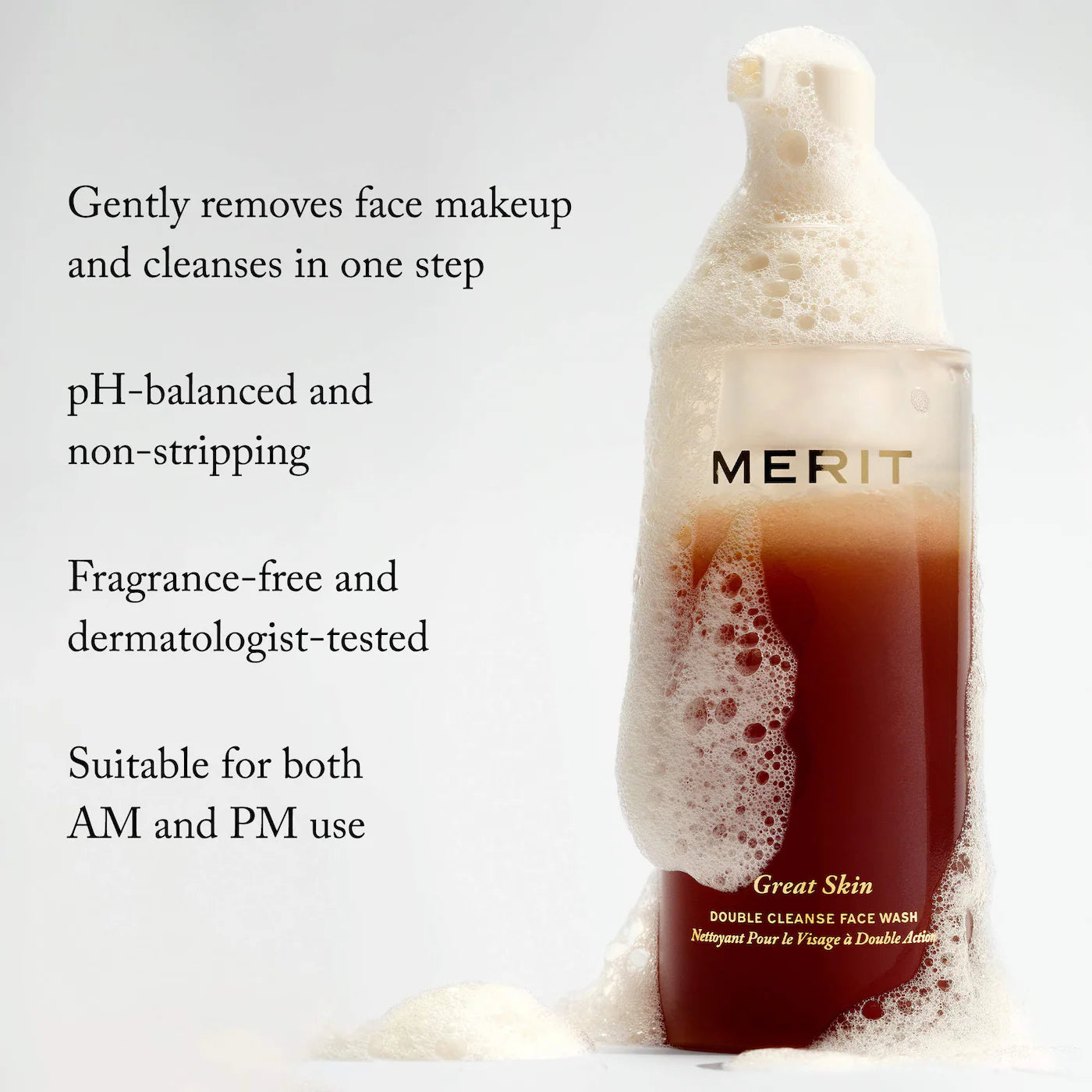 MERIT
Great Skin Double Cleanse Makeup Removing Cleanser (pre-order)