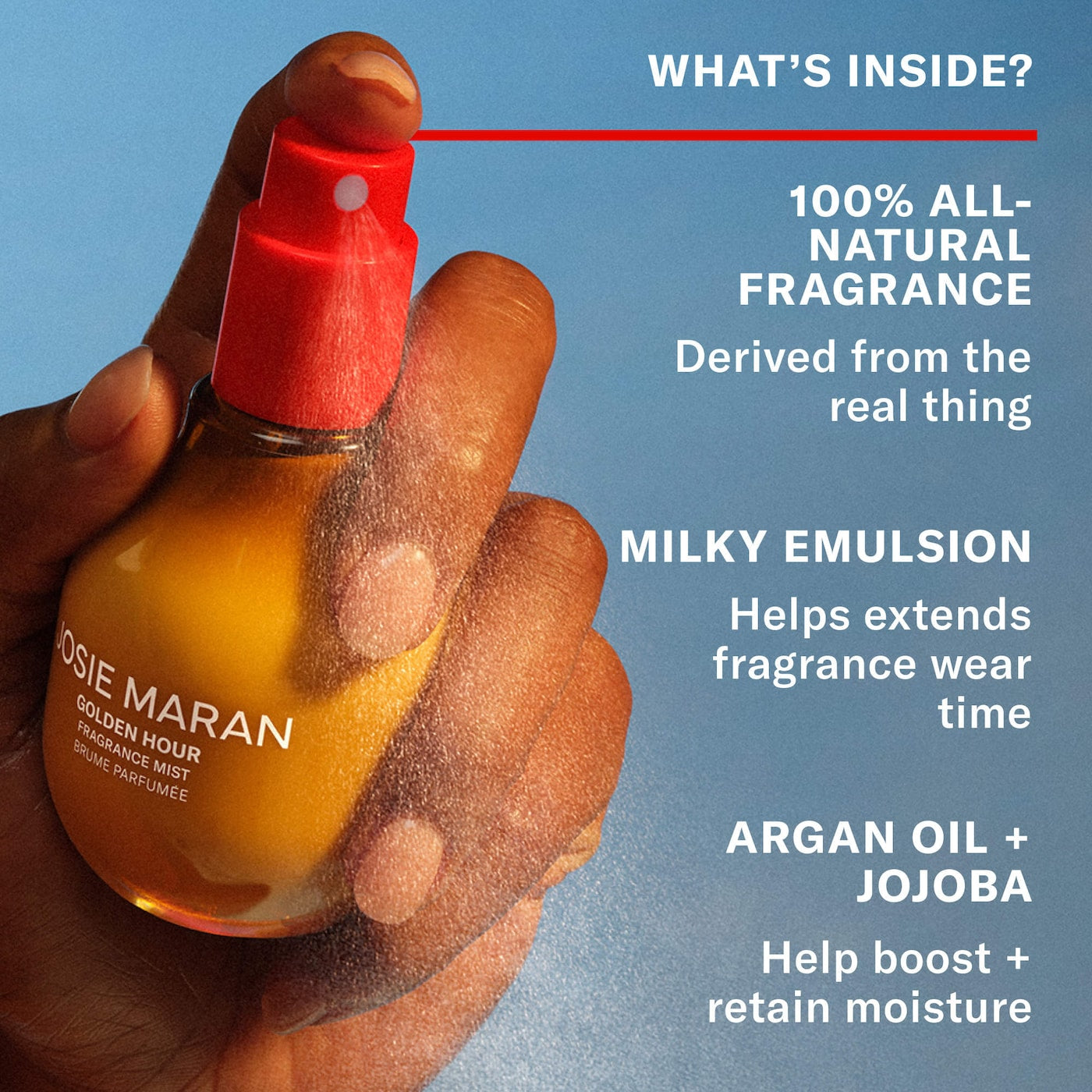 Josie Maran Golden Hour - Body + Hair Fragrance (pre-order)