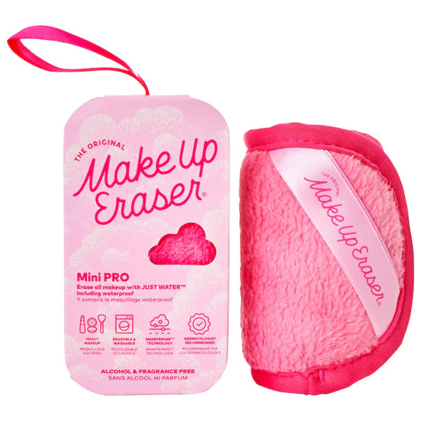 The Original MakeUp Eraser
Mini MakeUp Eraser® PRO Pink Reusable Makeup Remover