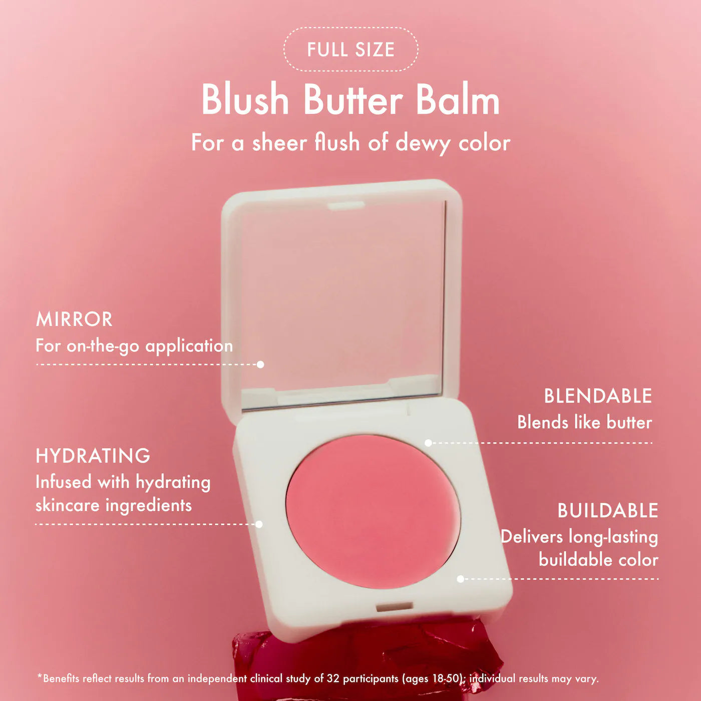 Summer Fridays
The Dewy Pink Set with mini Lip Butter Balm in Pink Sugar