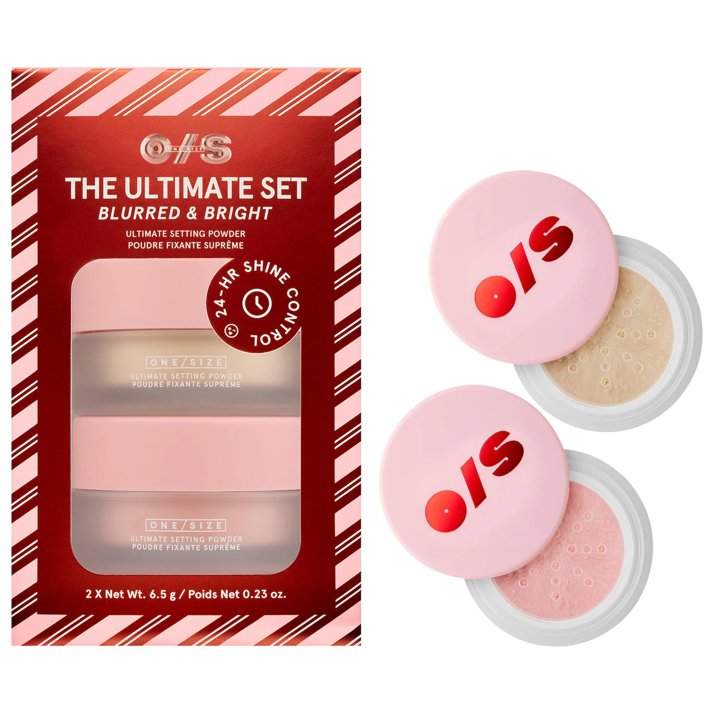 ONE/SIZE by Patrick Starrr
Ultimate Blurring Setting Powder Blurred & Bright Travel Duo