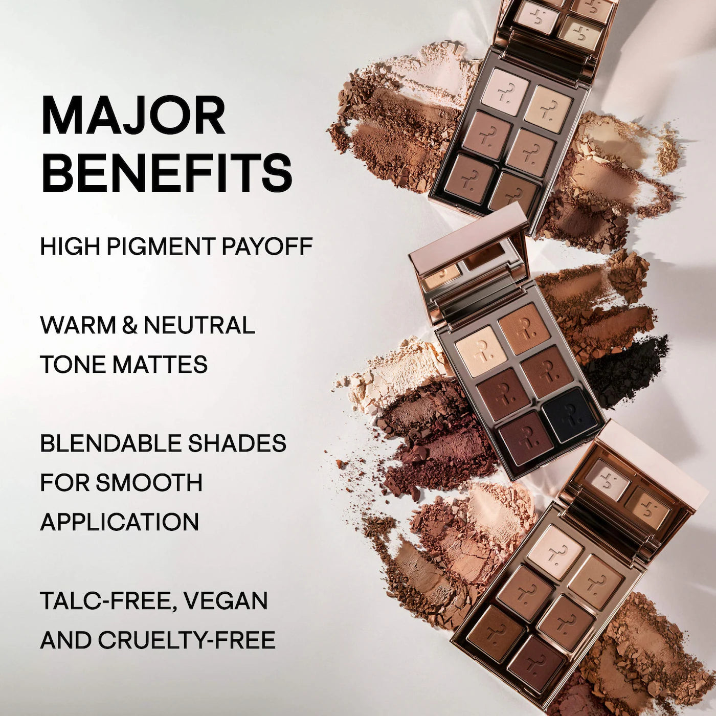 PATRICK TA
Major Dimension Essential Artistry Edit Eyeshadow Palette