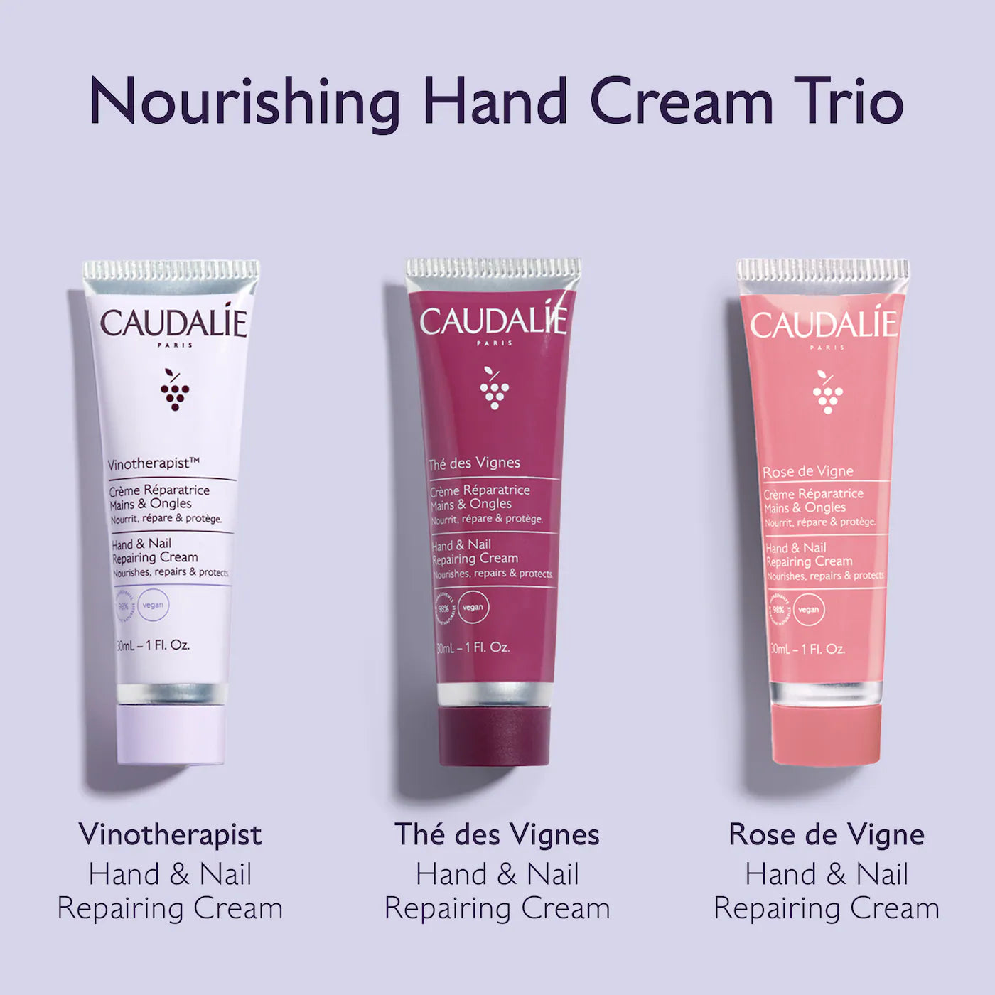 Caudalie
Hydrating & Nourishing Hand Cream Trio