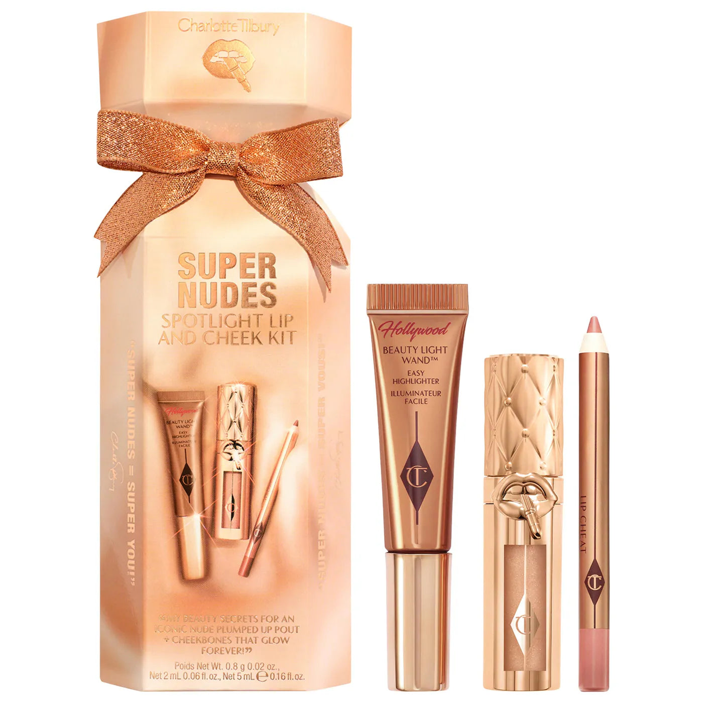 Charlotte Tilbury
Lip and Cheek Trio Makeup Gift Set