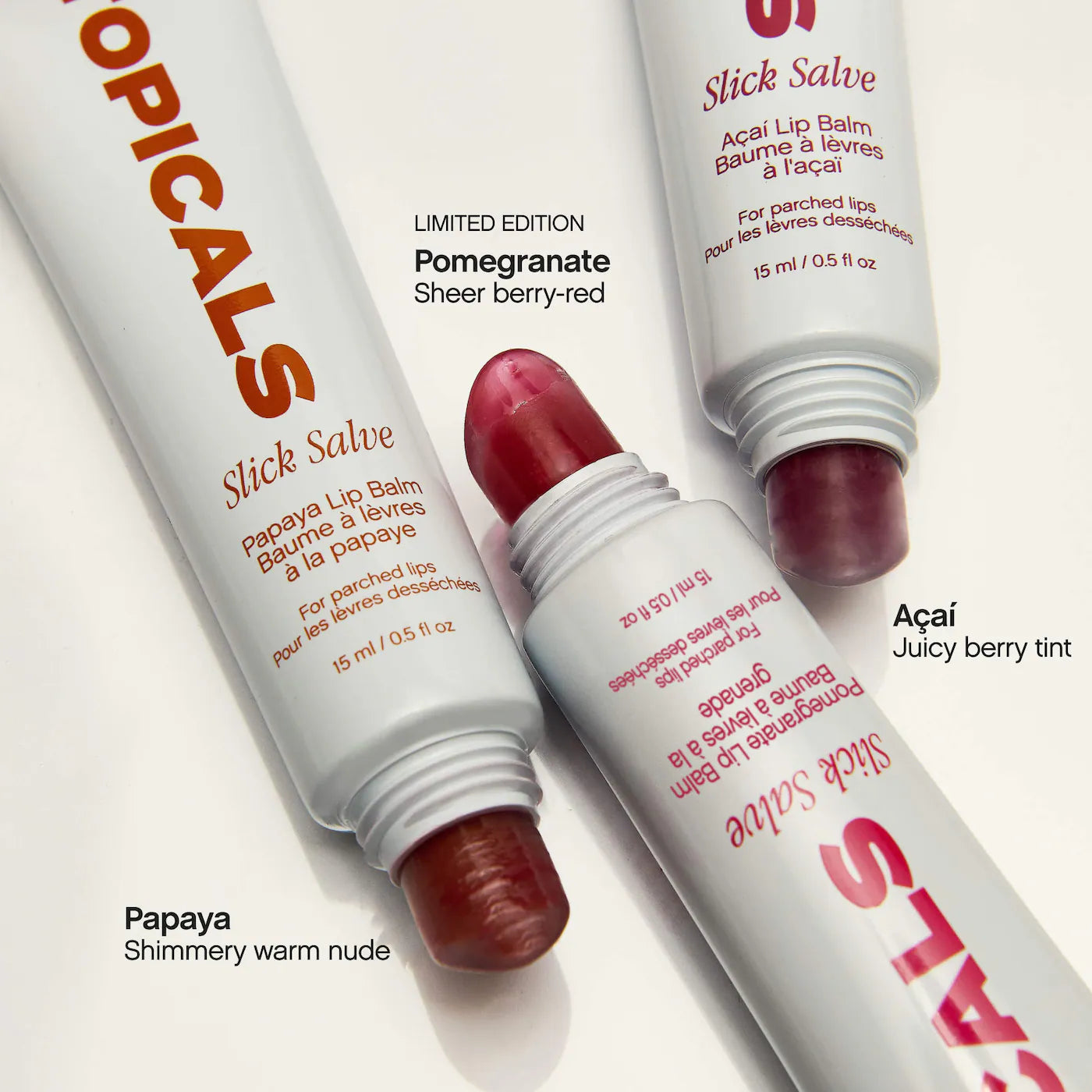 Topicals
Slick Salve Glossy Lip Balm Trio