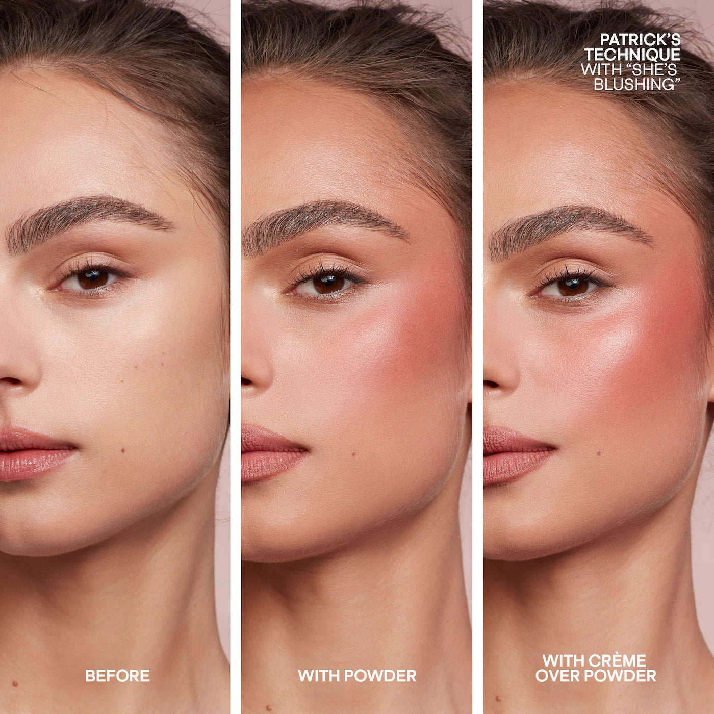PATRICK TA
Mini Major Headlines Double-Take Crème & Powder Blush Duo