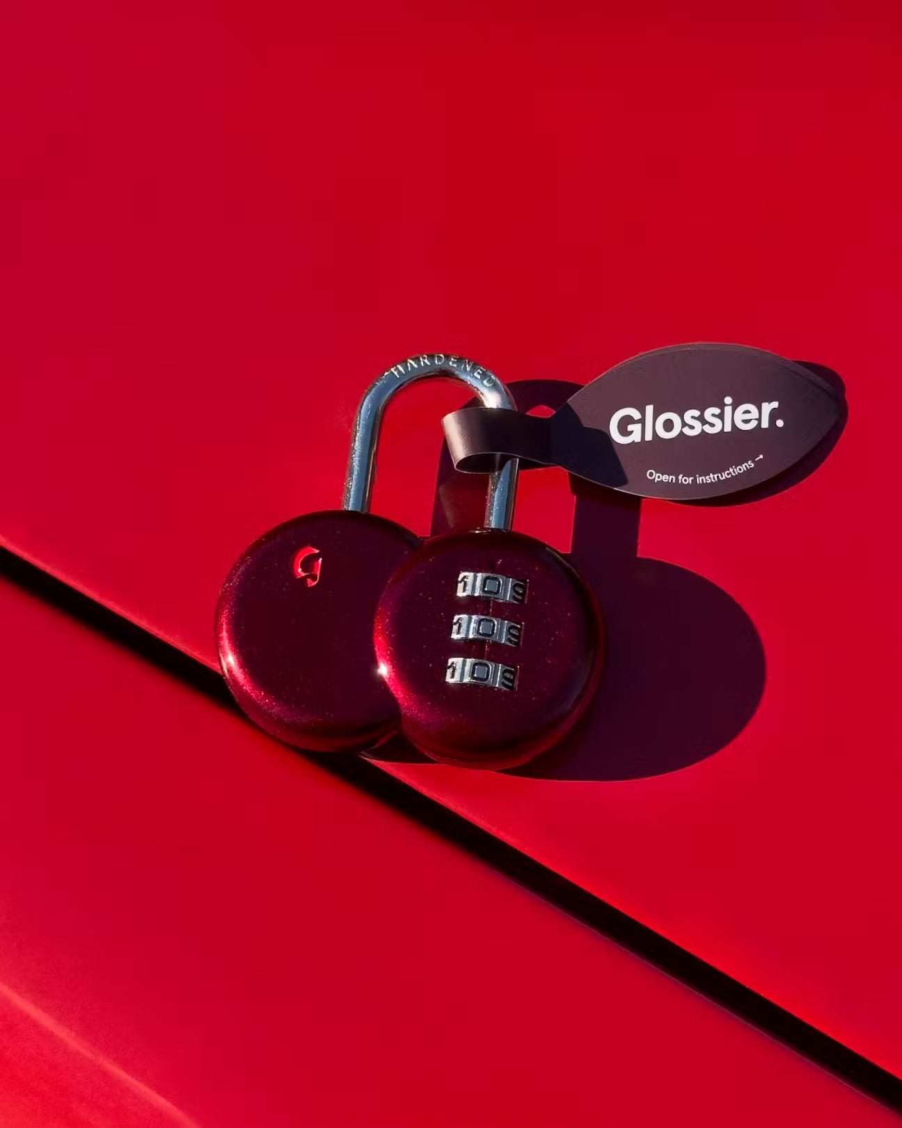 Glossier cherry lock