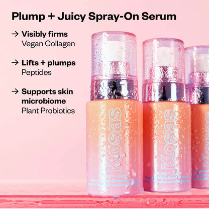 Kosas 
Plump + Juicy Makeup Prep Skincare Set