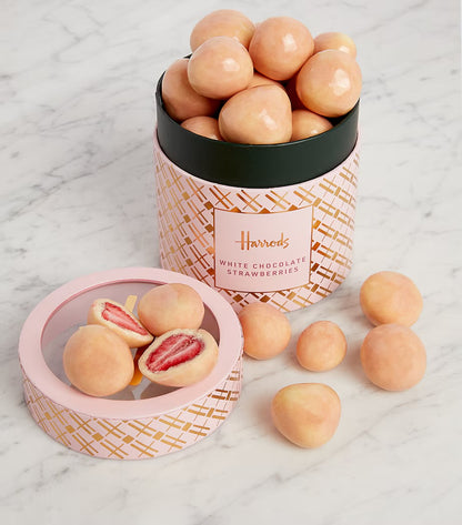 HARRODS
White Chocolate Strawberries (225g)