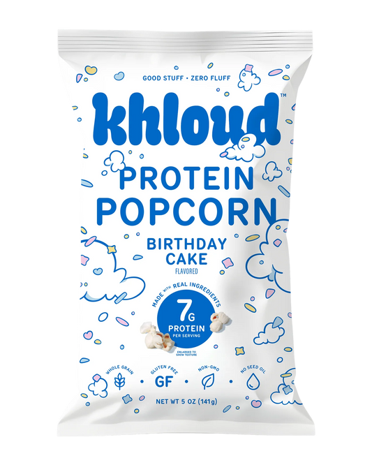 Khloud BIRTHDAY CAKE PROTEIN POPCORN