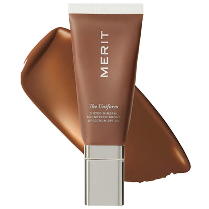 MERIT 
The Uniform™ Tinted Mineral Sunscreen Broad Spectrum SPF 45