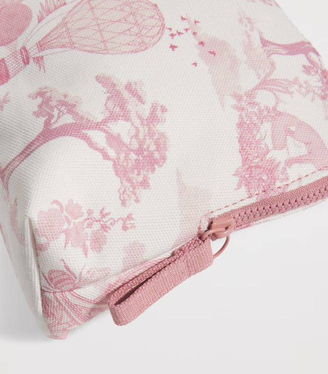 HARRODS
Toile Half Moon Cosmetic Bag