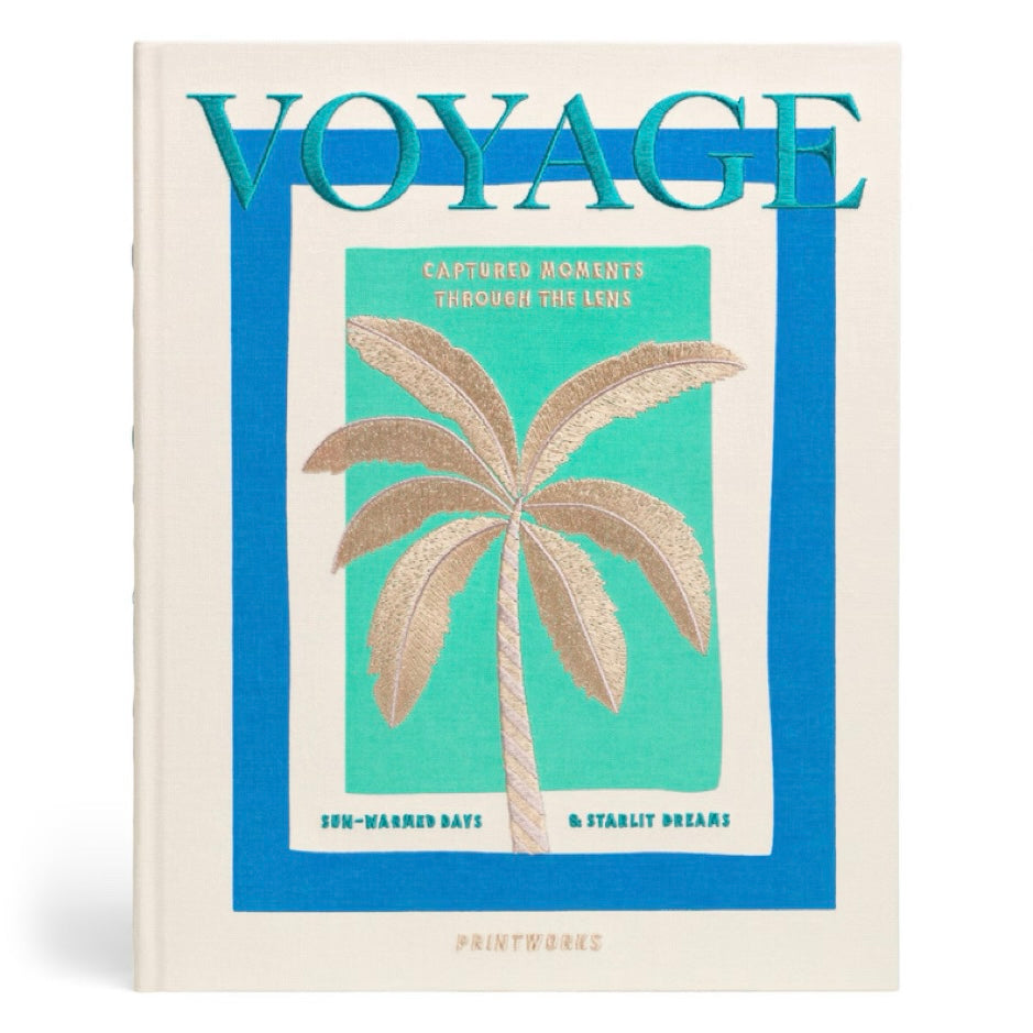 PRINTWORKS
Voyage Embroidered Photo Album